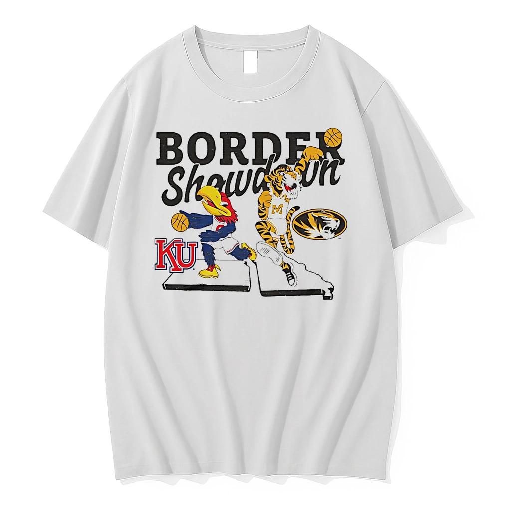 Kansas Jayhawks Vs Missouri Tigers Border Showdown Shirts