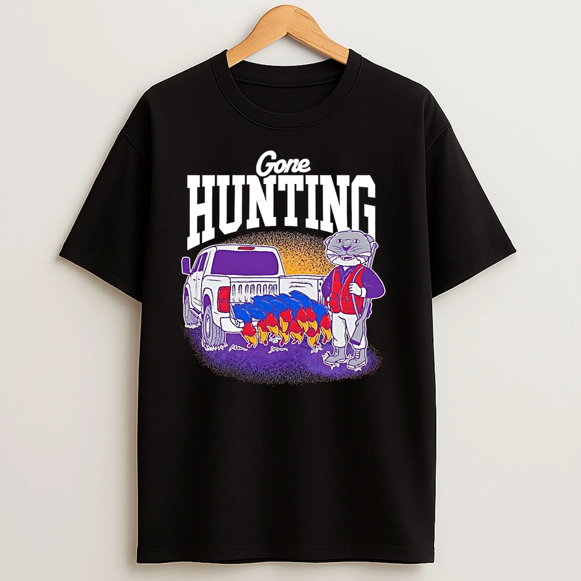 Kansas State Wildcats Gone Hunting T Shirts