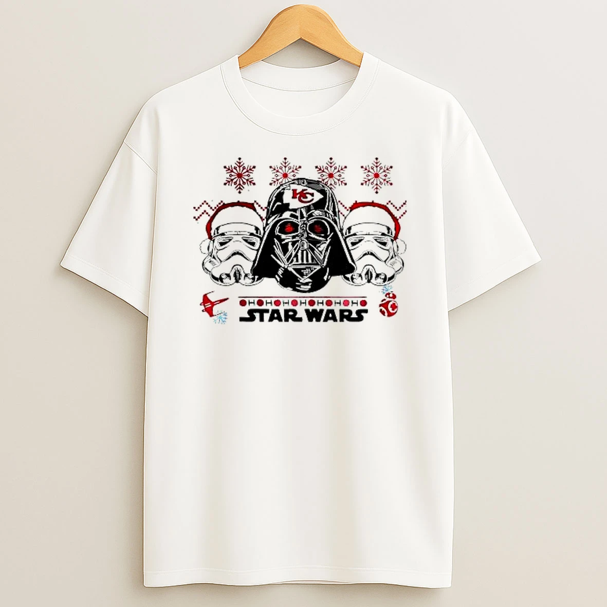 Kansas City Chiefs X Star Wars Ugly Christmas Shirts