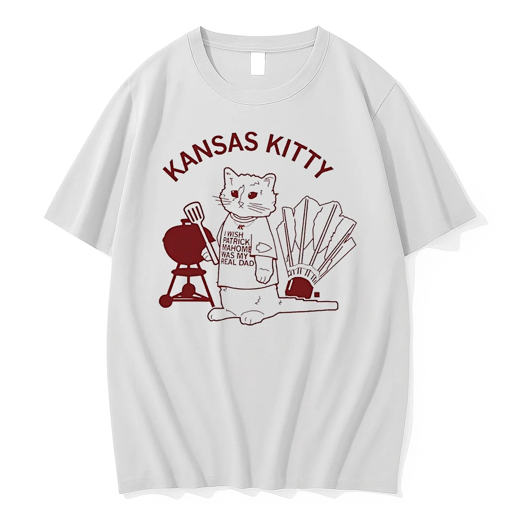 Kansas Kitty I Wish Patrick Mahomes Was My Real Dad Shirts