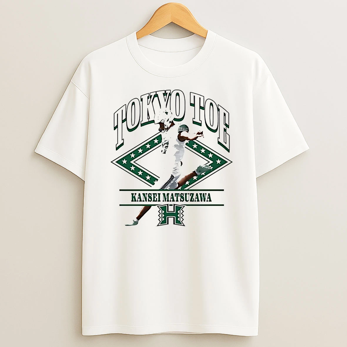 Kansei Matsuzawa Tokyo Toe Hawaii Rainbow Warriors Shirts