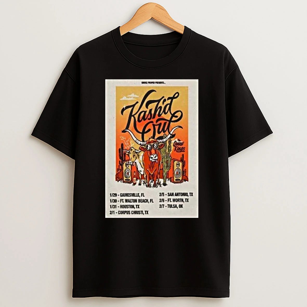 Kashd Out And The Quasi Kings Tour 2026 Shirts