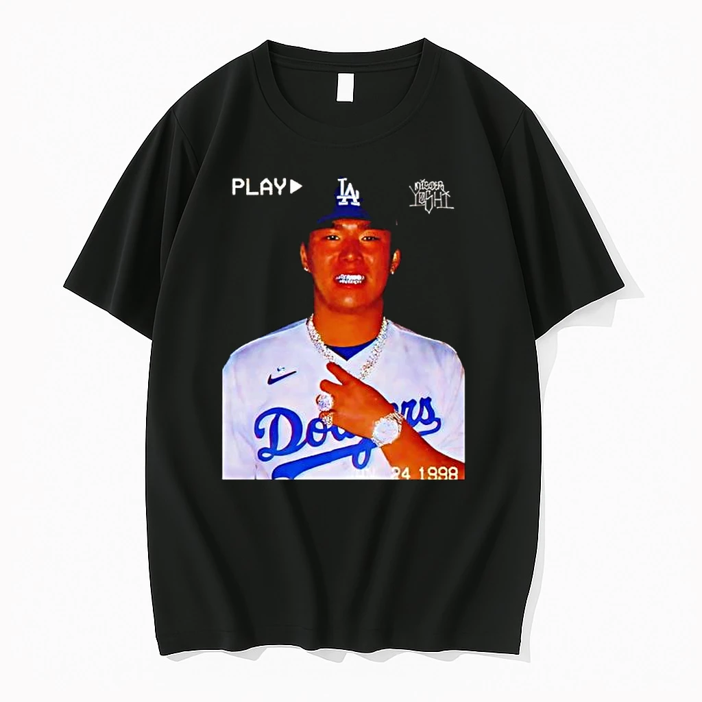 Kazuhisa Ishii Los Angeles Dodgers Pitcher Graphic Shirts