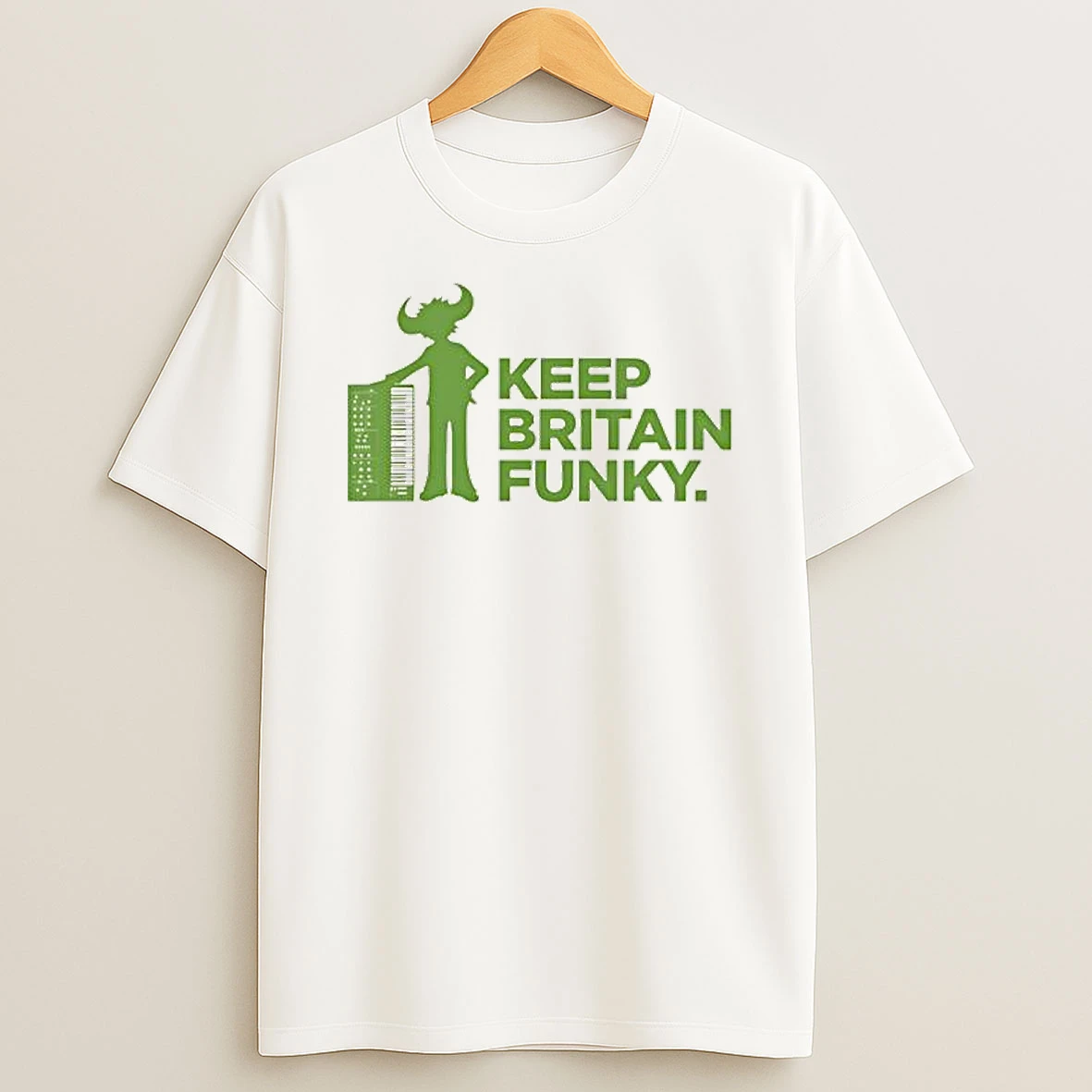 Keep Britain Funky Buffalo Man Shirts
