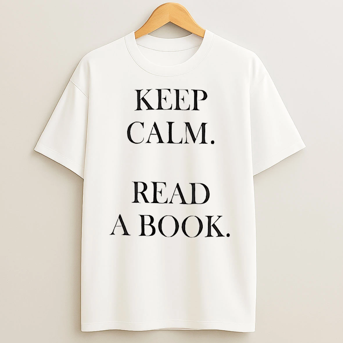 Keep Calm Read A Book Shirts