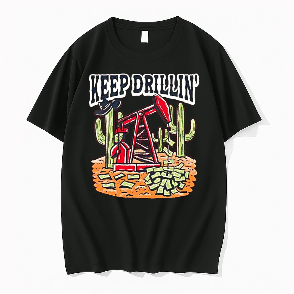 Keep Drillin Pocket From Barstool U Graphic Shirts