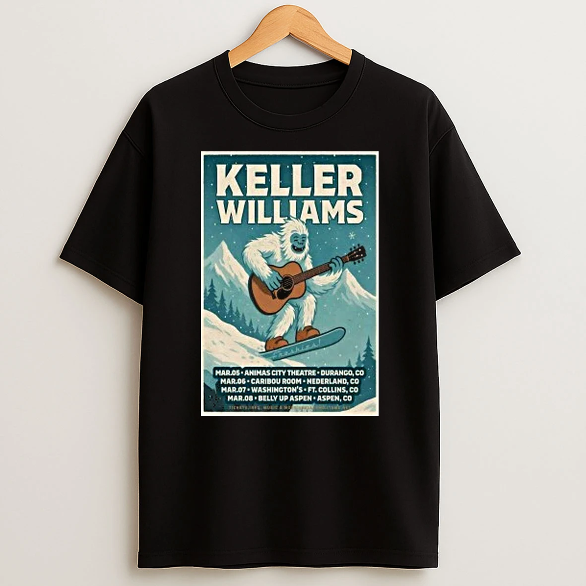 Keller Williams Winter Tour 2026 Shirts