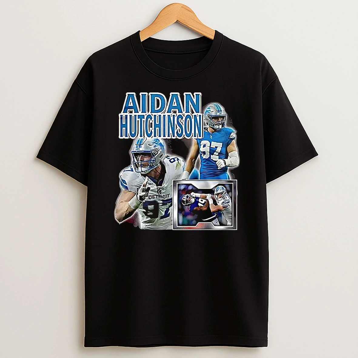 Kelvin Sheppard Aidan Hutchinson Graphic Shirts