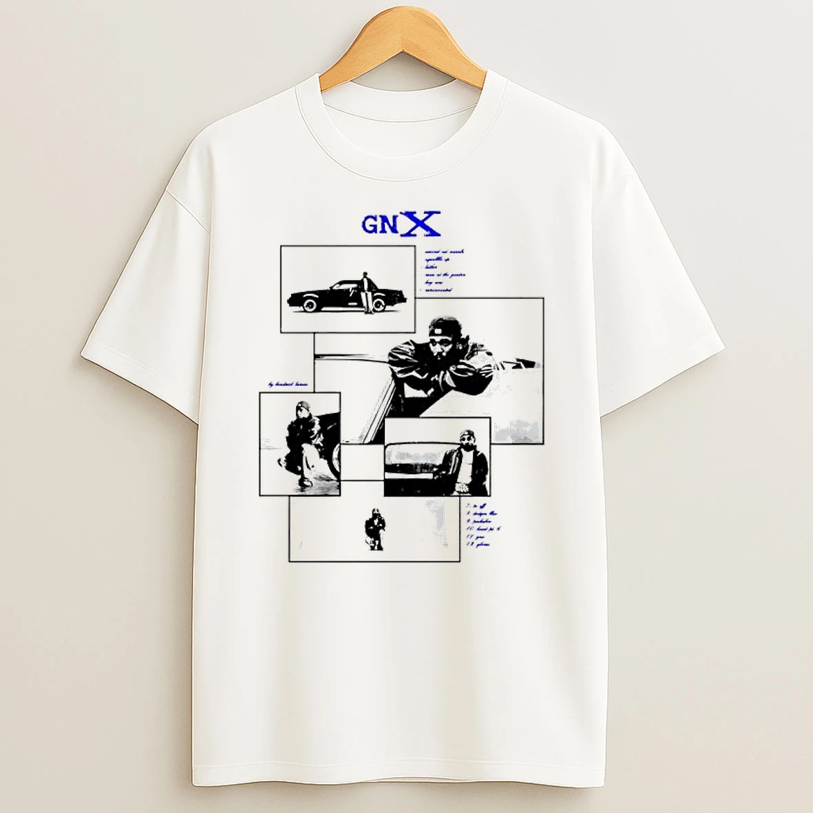Kendrick Lamar Gnx Graphic Car Shirts