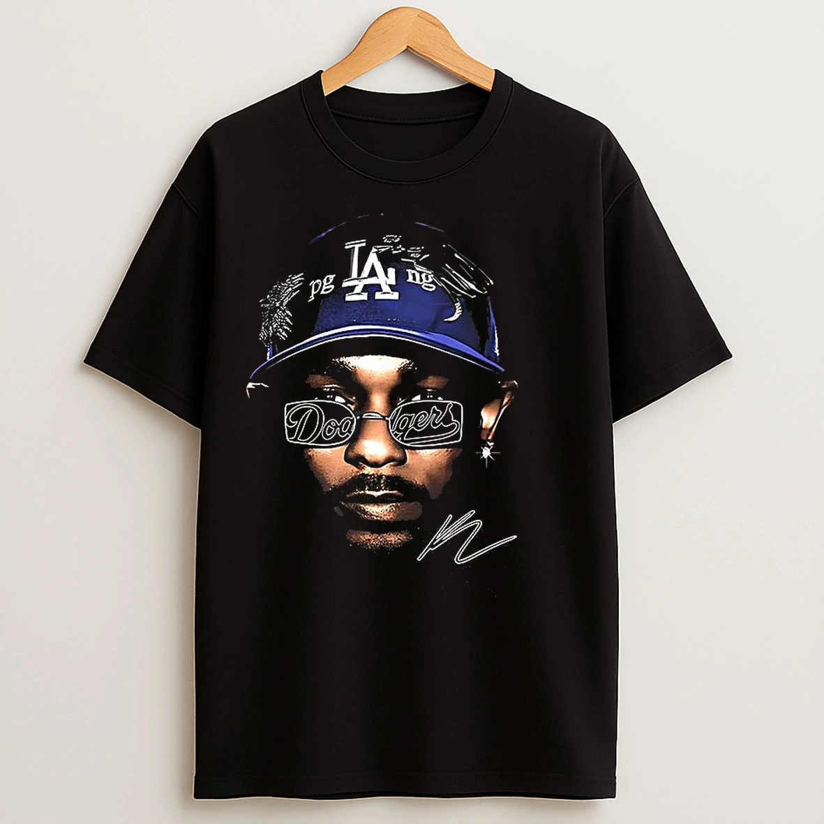 Kendrick Los Angeles Dodgers World Series Champions 2025 Big Face Signature T Shirts