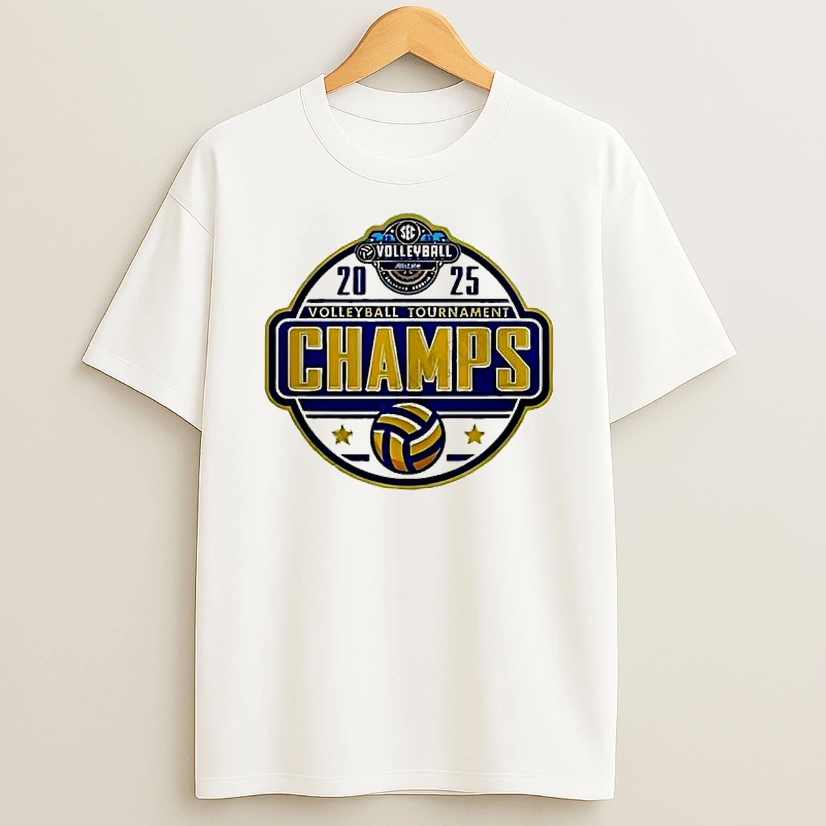 Kentucky 2025 Sec Volleyball Tournament Champions Shirts