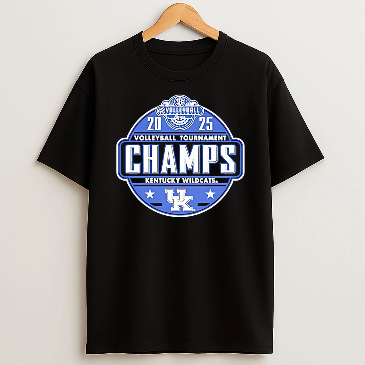 Kentucky Wildcats 2025 Sec Womens Volleyball Conference Tournament Champions Shirts
