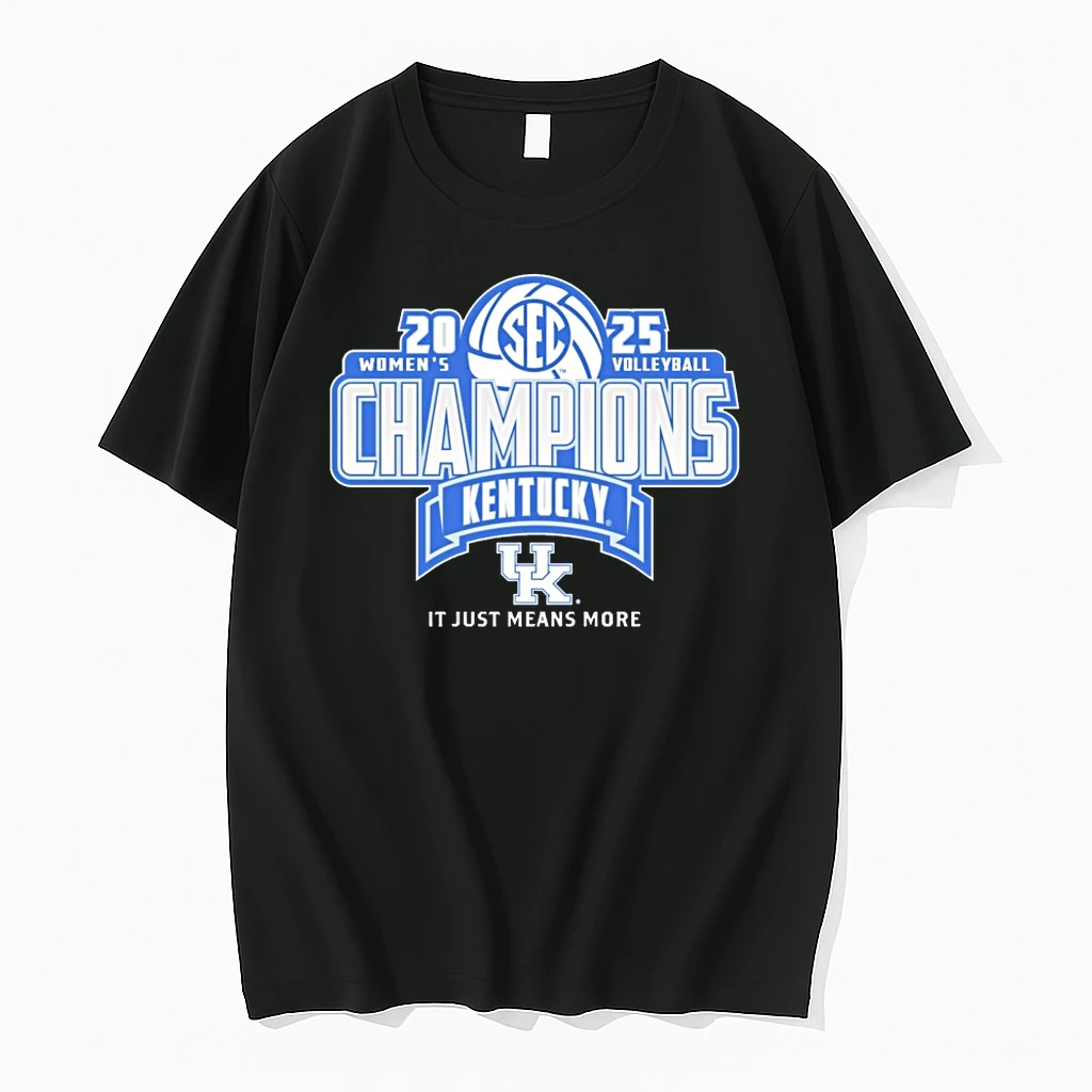 Kentucky Wildcats 2025 Sec Womens Volleyball Regular Season Champions Shirts