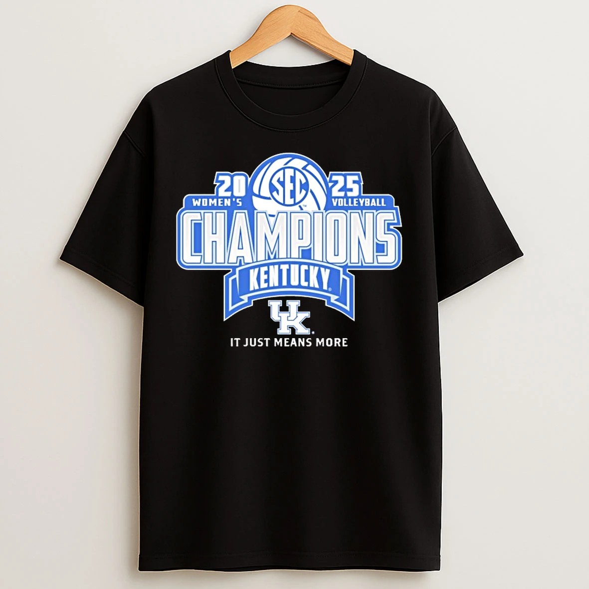 Kentucky Wildcats 2025 Sec Womens Volleyball Regular Season Champions T Shirts