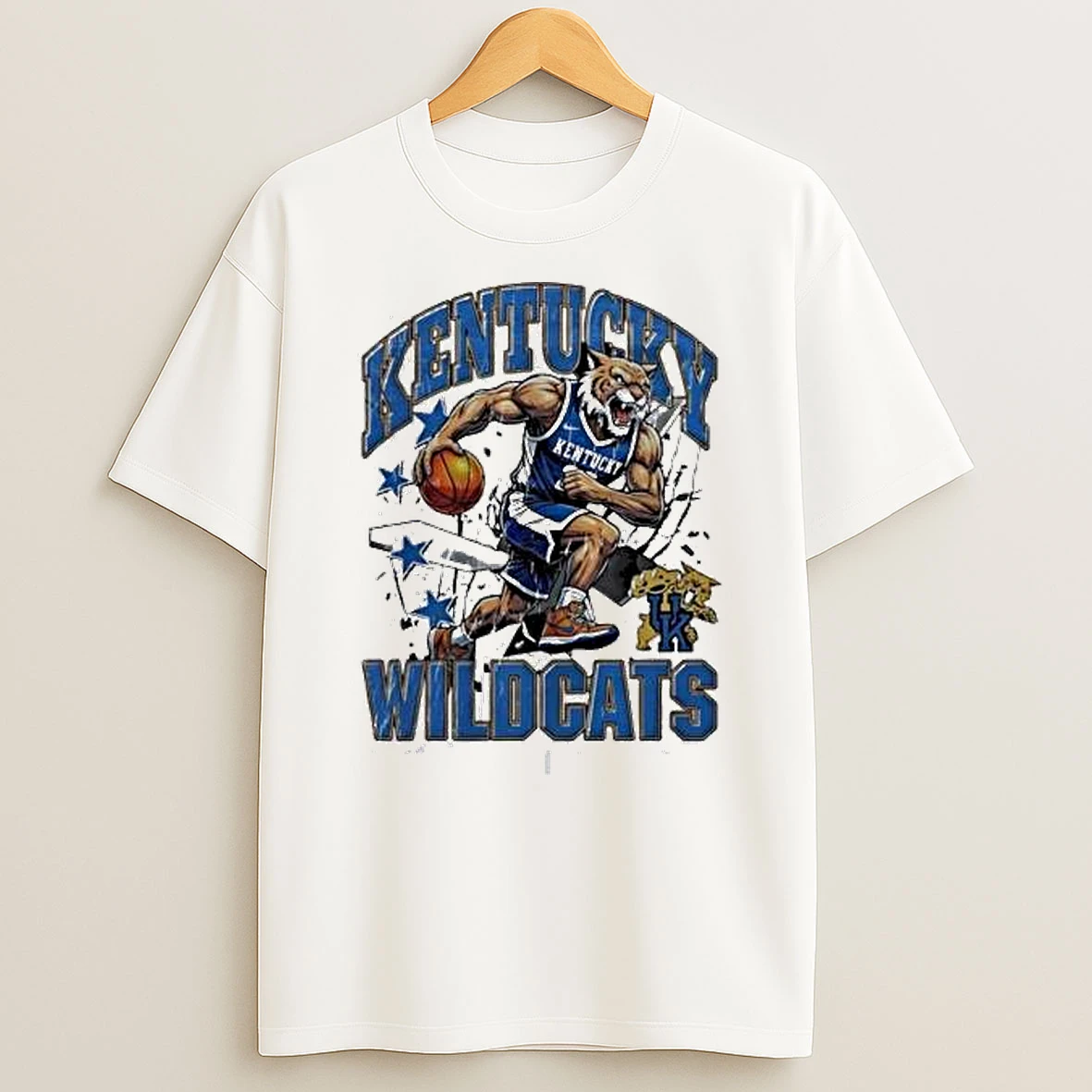 Kentucky Wildcats Basketball Running 2025 Mascot Shirts