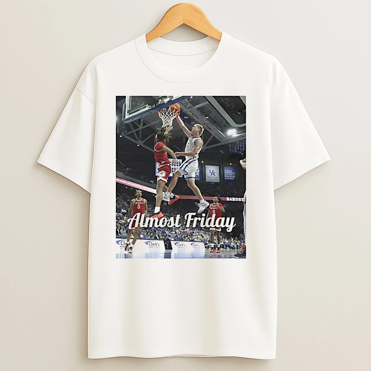 Kentucky Wildcats Collin Chandler Slam Dunk T Shirts