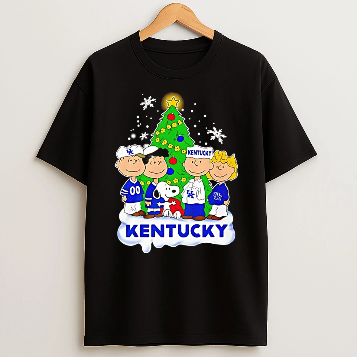 Kentucky Wildcats Snoopy And The Peanuts Christmas 2025 Shirts