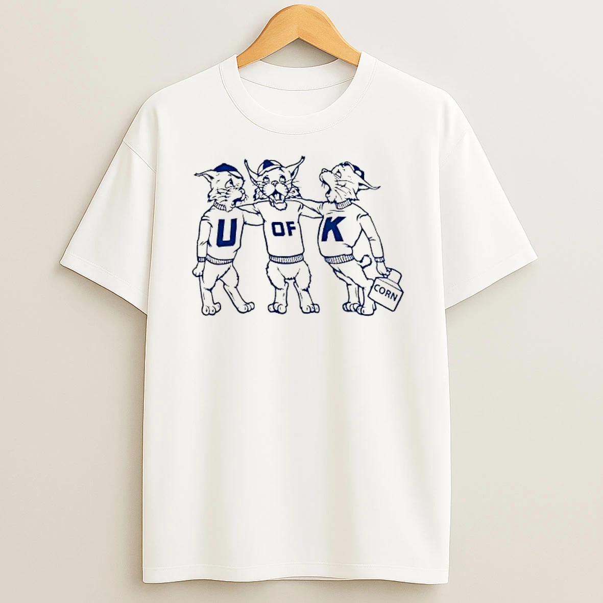 Kentucky Wildcats U Of K Corn Shirts