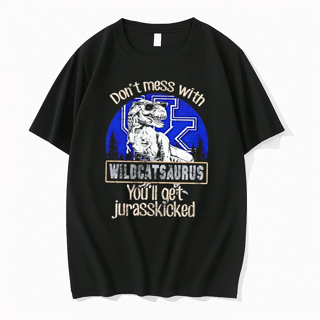 Kentucky Wildcats Dont Mess With Wildcatsaurus Youll Get Jurasskicked Shirts