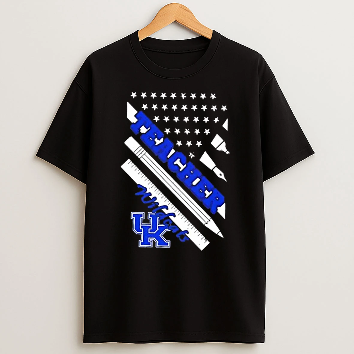 Kentucky Wildcats X Teacher American Flag Shirts