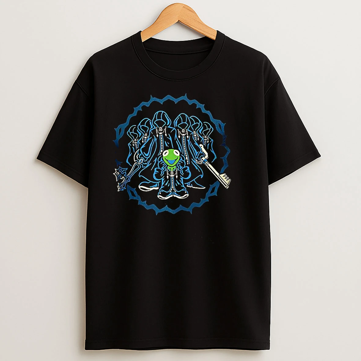 Kermit The Frog X Big Revelation Kingdom Hearts T Shirts