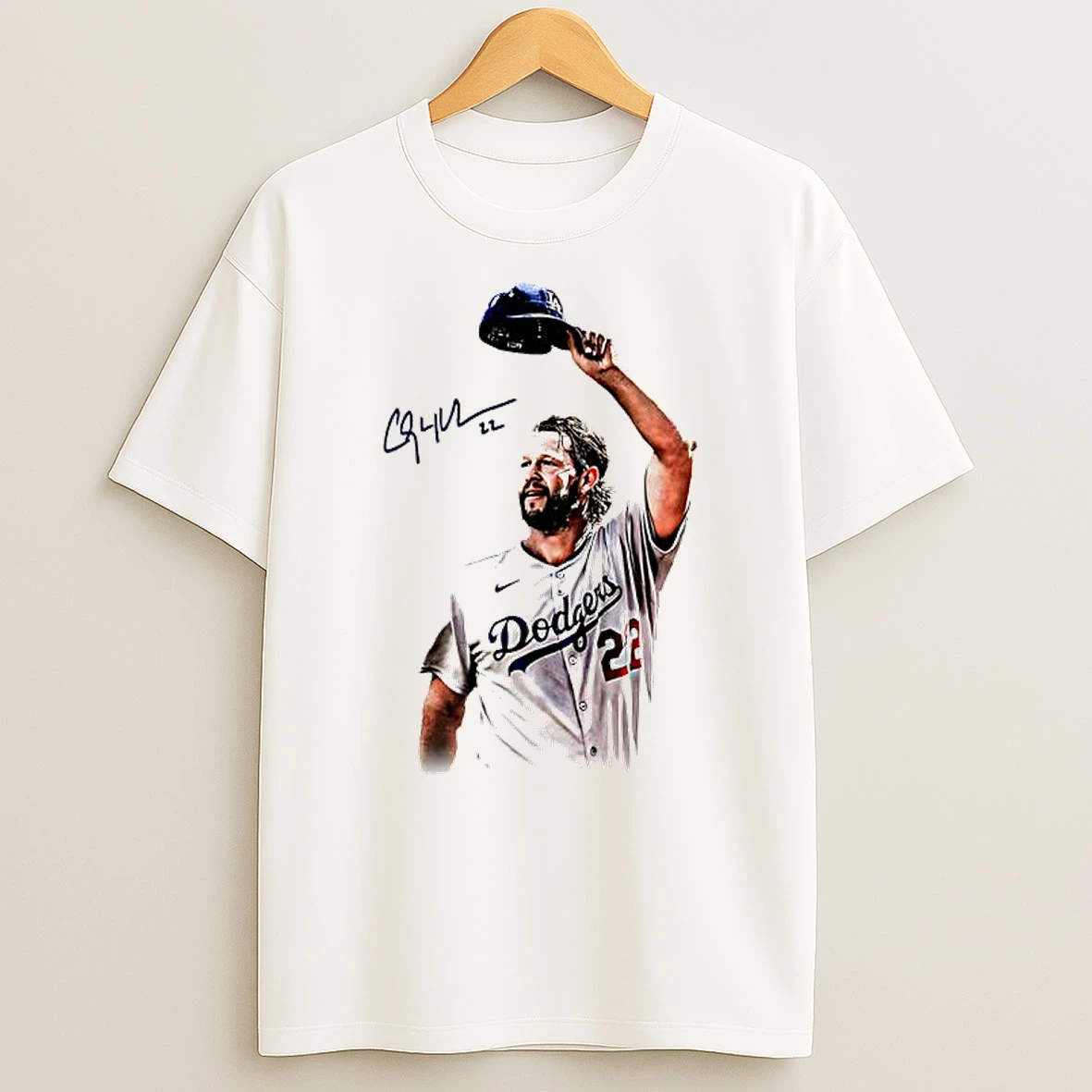 Kershaw Farewell 22 Dodgers Signature Collection Shirts