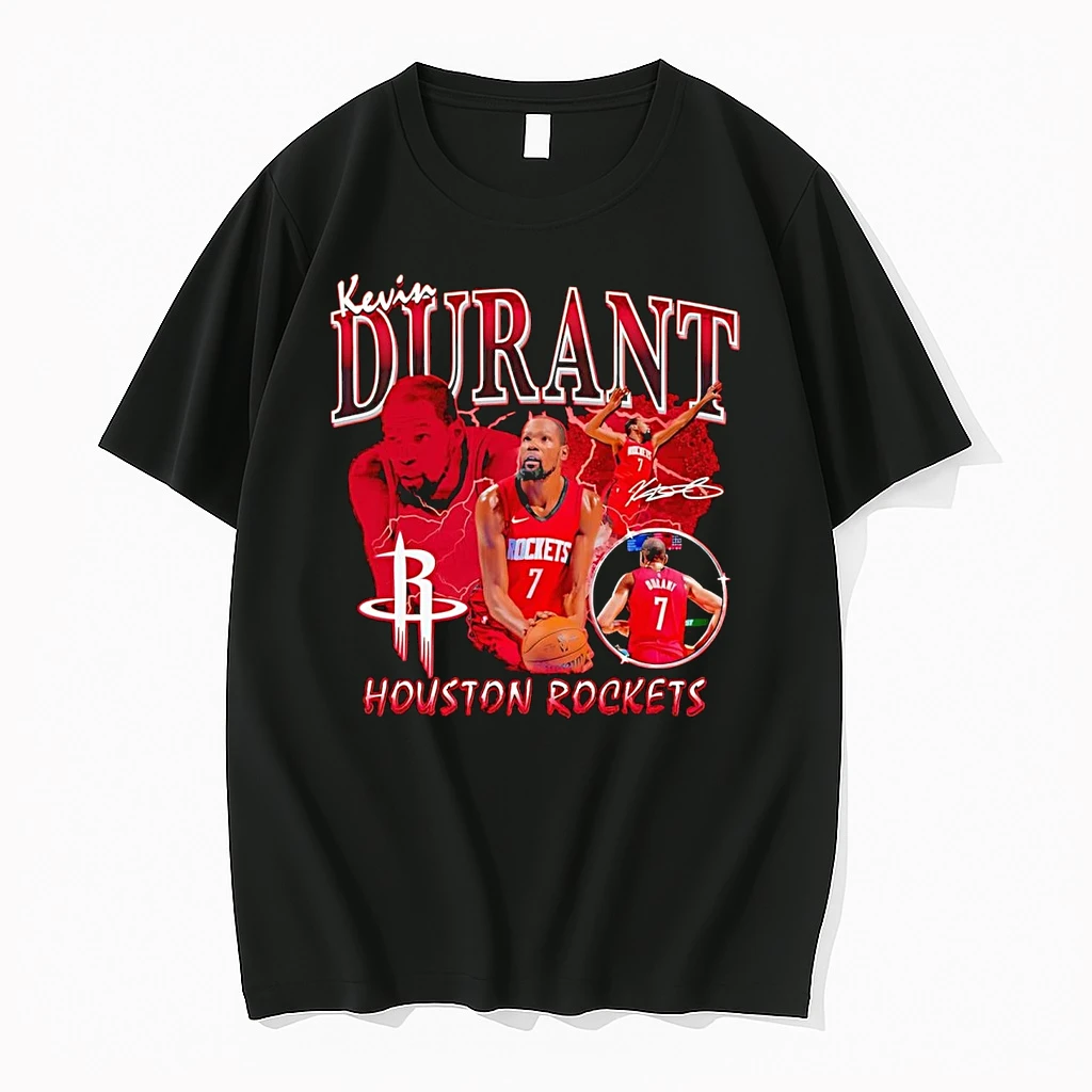 Kevin Durant Player Collage Houston Rockets Shirts