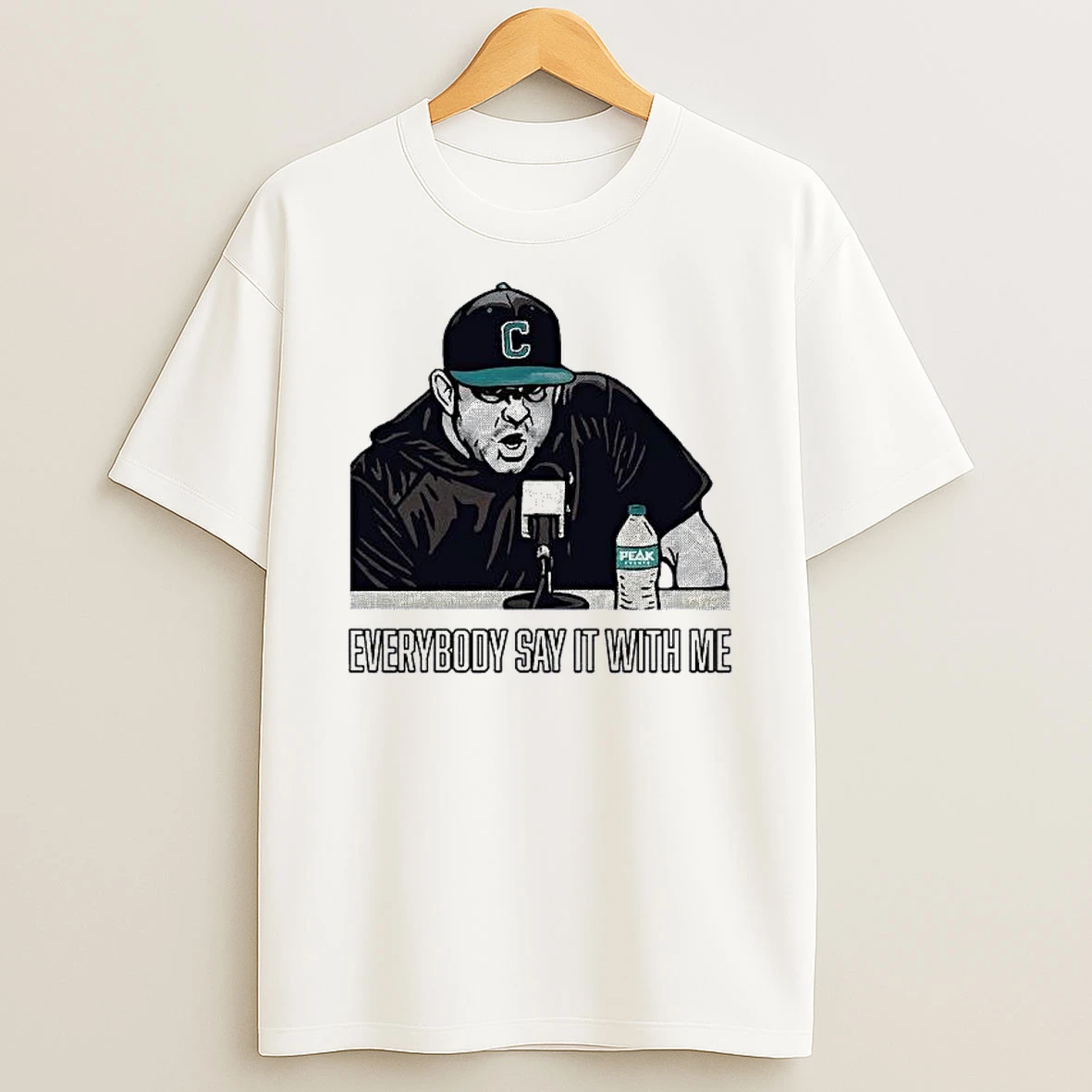 Kevin Schnall Coach Coastal Carolina Baseball Everybody Say It With Me Shirts
