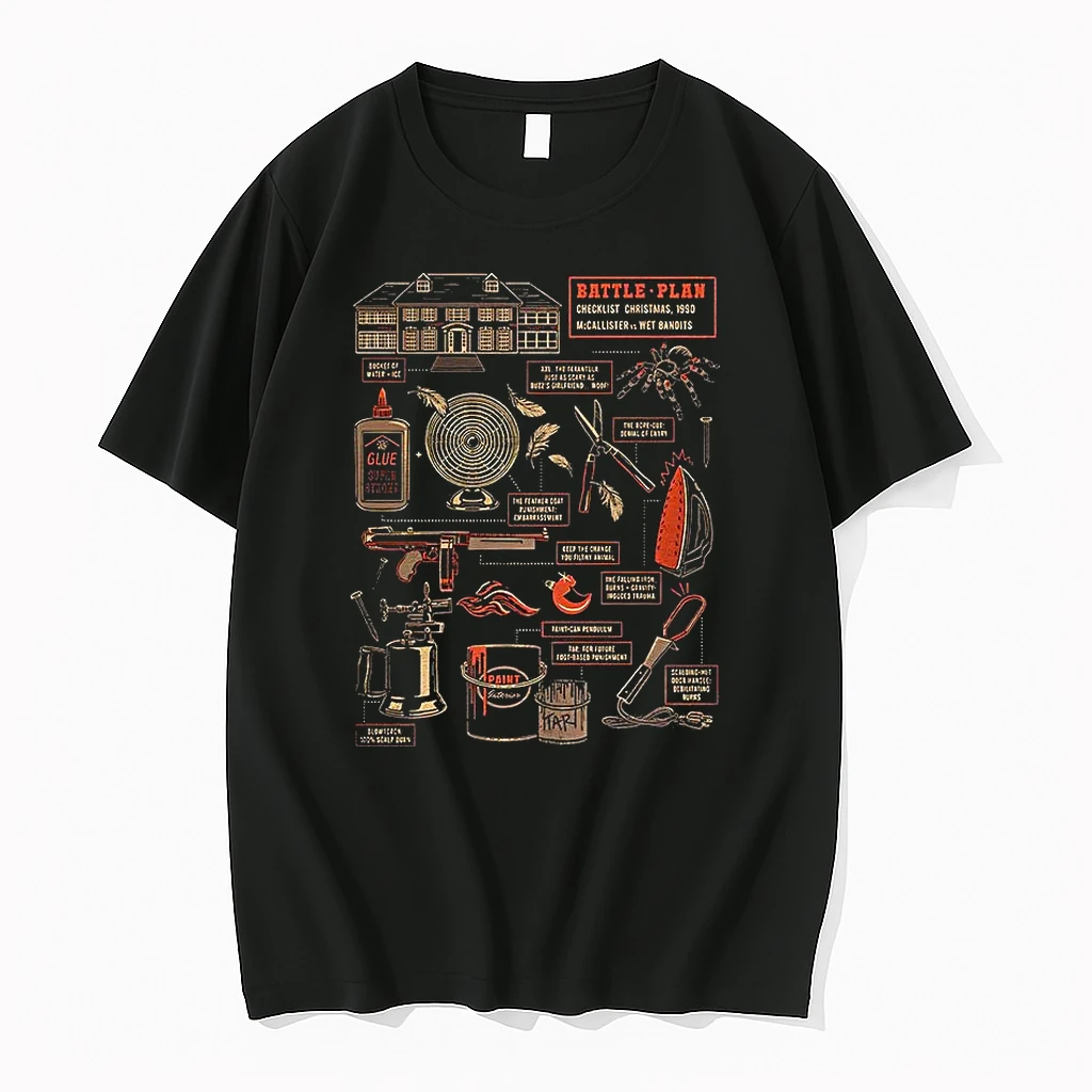 Kevins Battle Plan Home Alone 90 Christmas Shirts