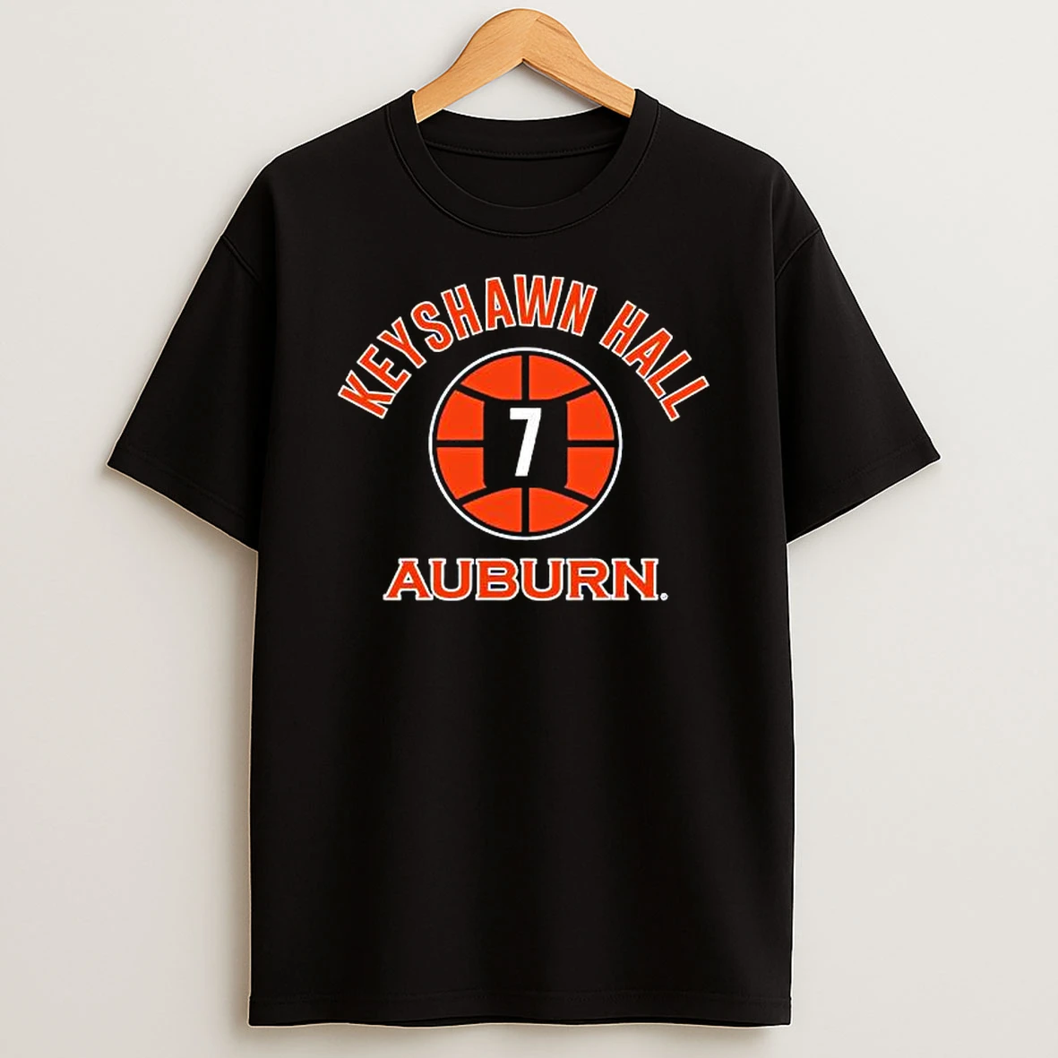 Keyshawn Hall Name Number Ball Auburn Basketball Shirts
