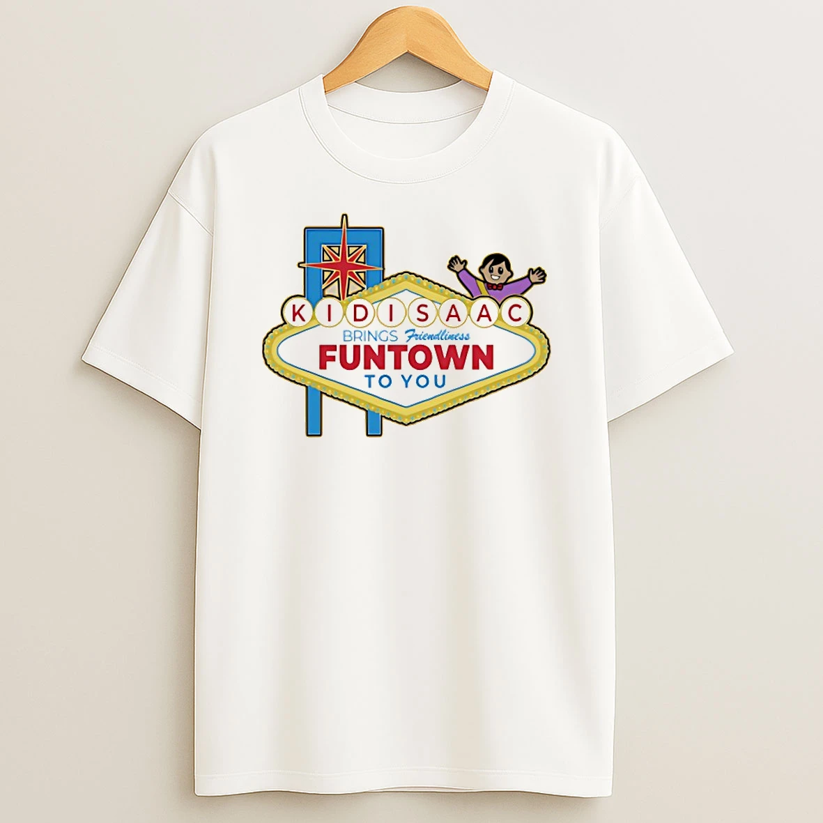 Kid Isaac Brings Friendtimess Funtown To You Shirts