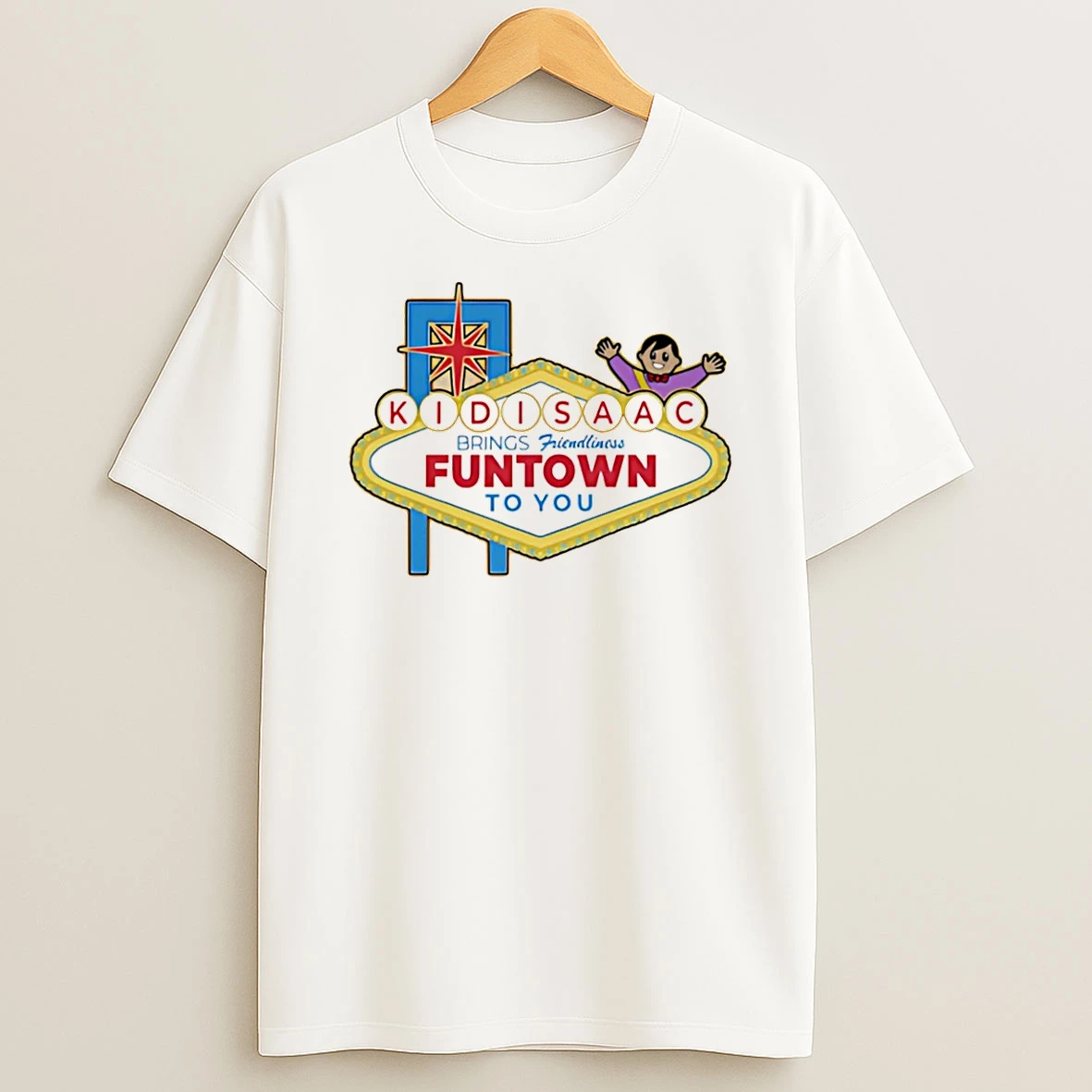 Kid Isaac Kid Isaac Funtown Vegas Sign Shirts