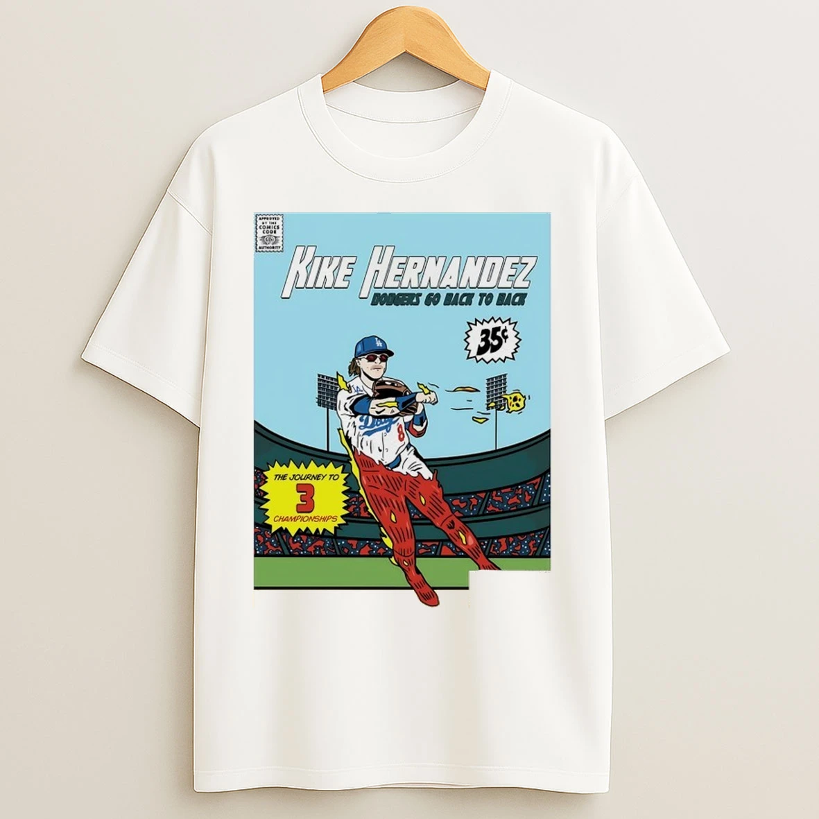 Kike Hernandez Dodgers Go Back To Back T Shirts