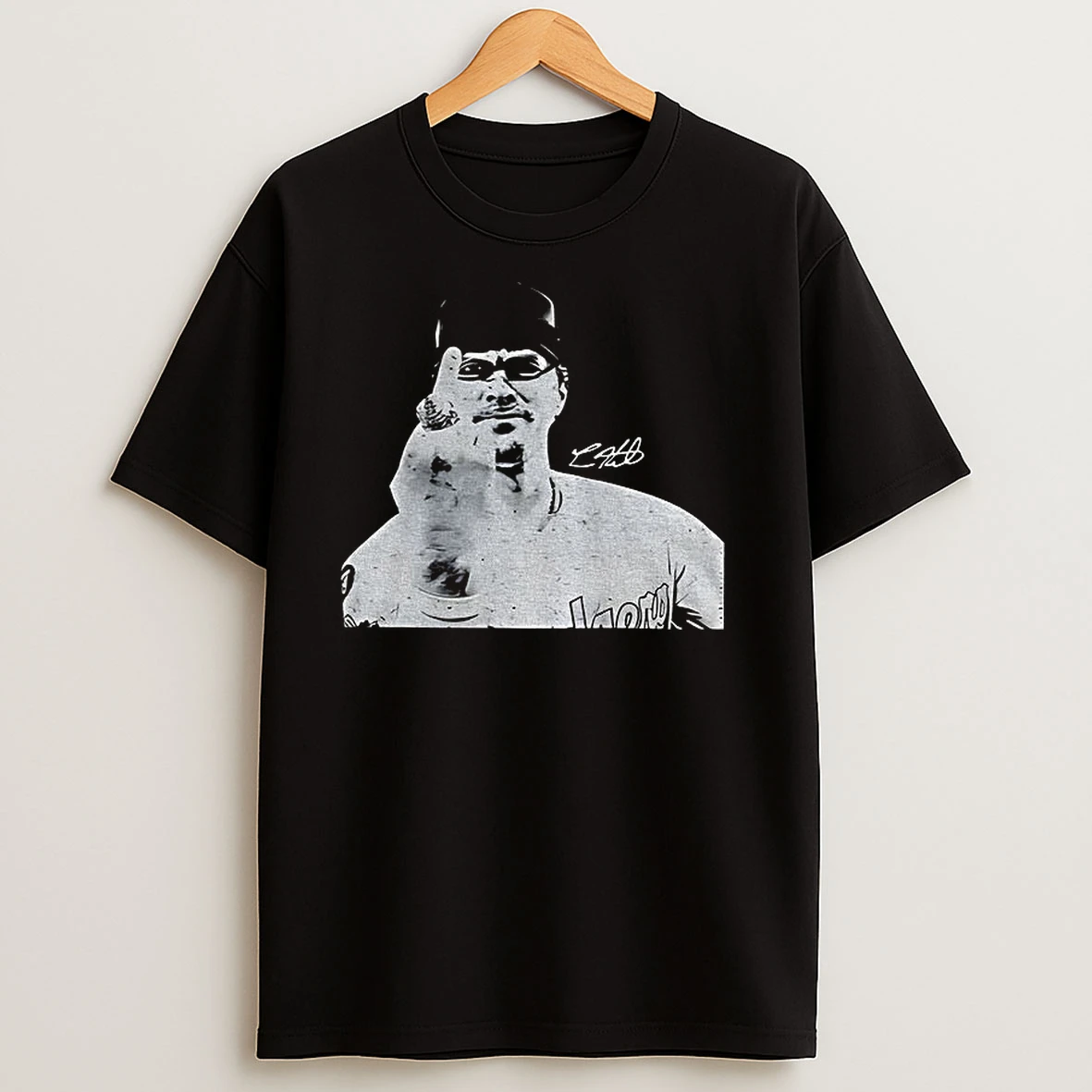 Kike Hernandez Funny Middle Finger Signed T Shirts