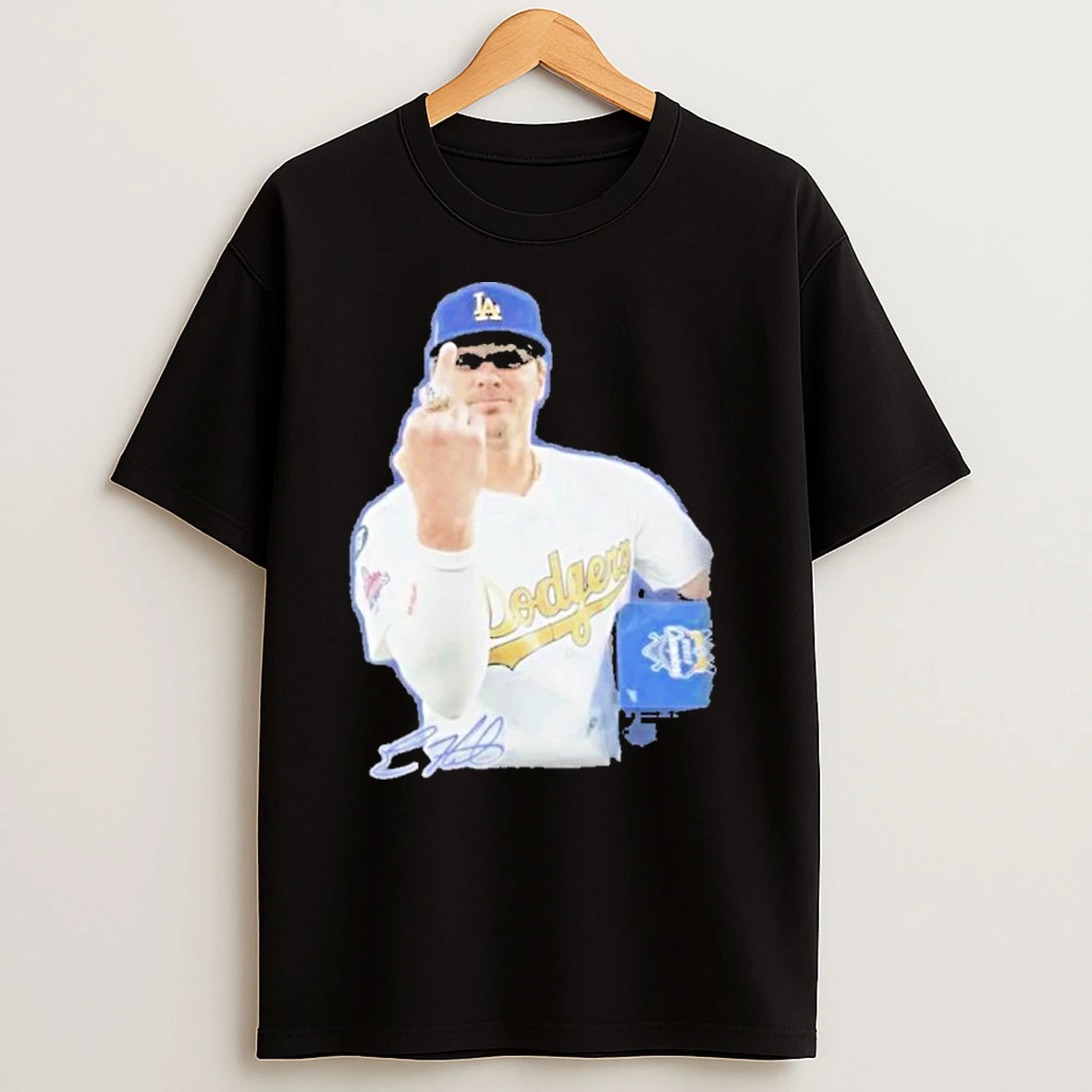 Kike Hernandez Middle Finger T Shirts