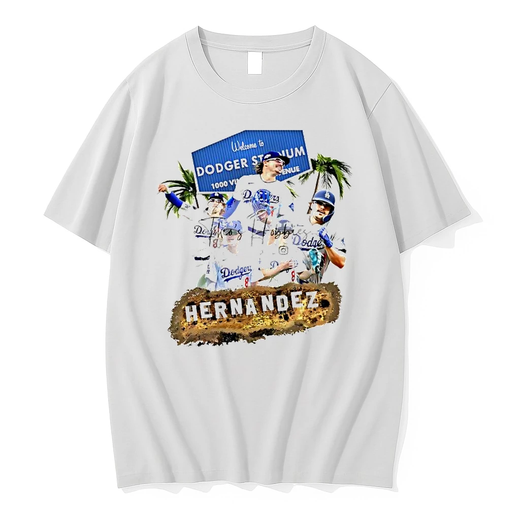 Kike Hernandez Welcome To Dodger Stadium Los Angeles Baseball Shirts