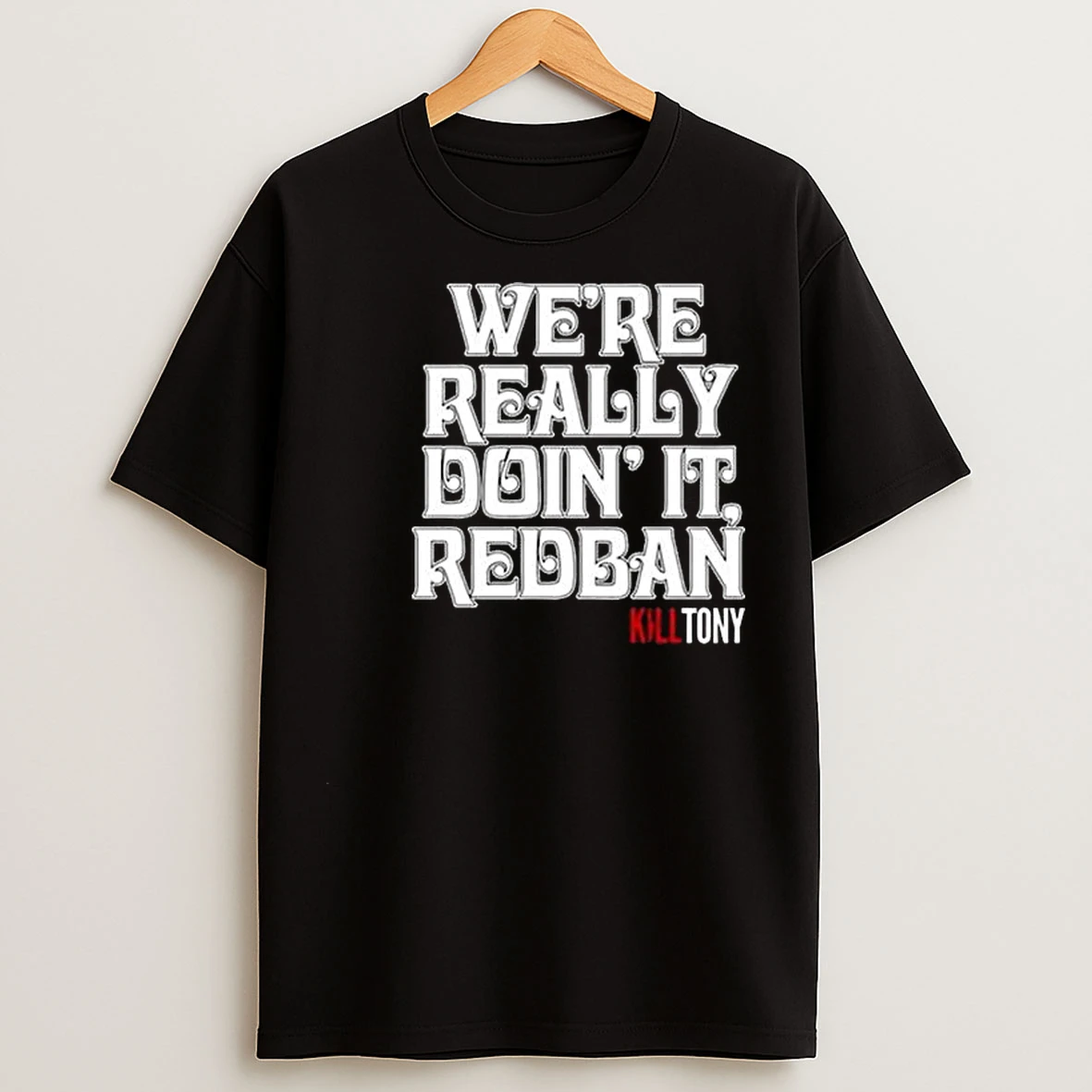Kill Tony Redban Circle Black T Shirts