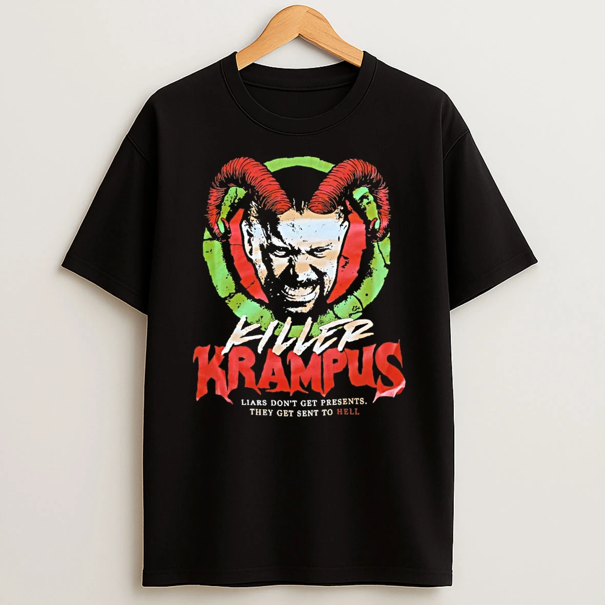 Killer Krampus Liars Dont Get Presents They Get Sent To Hell Shirts