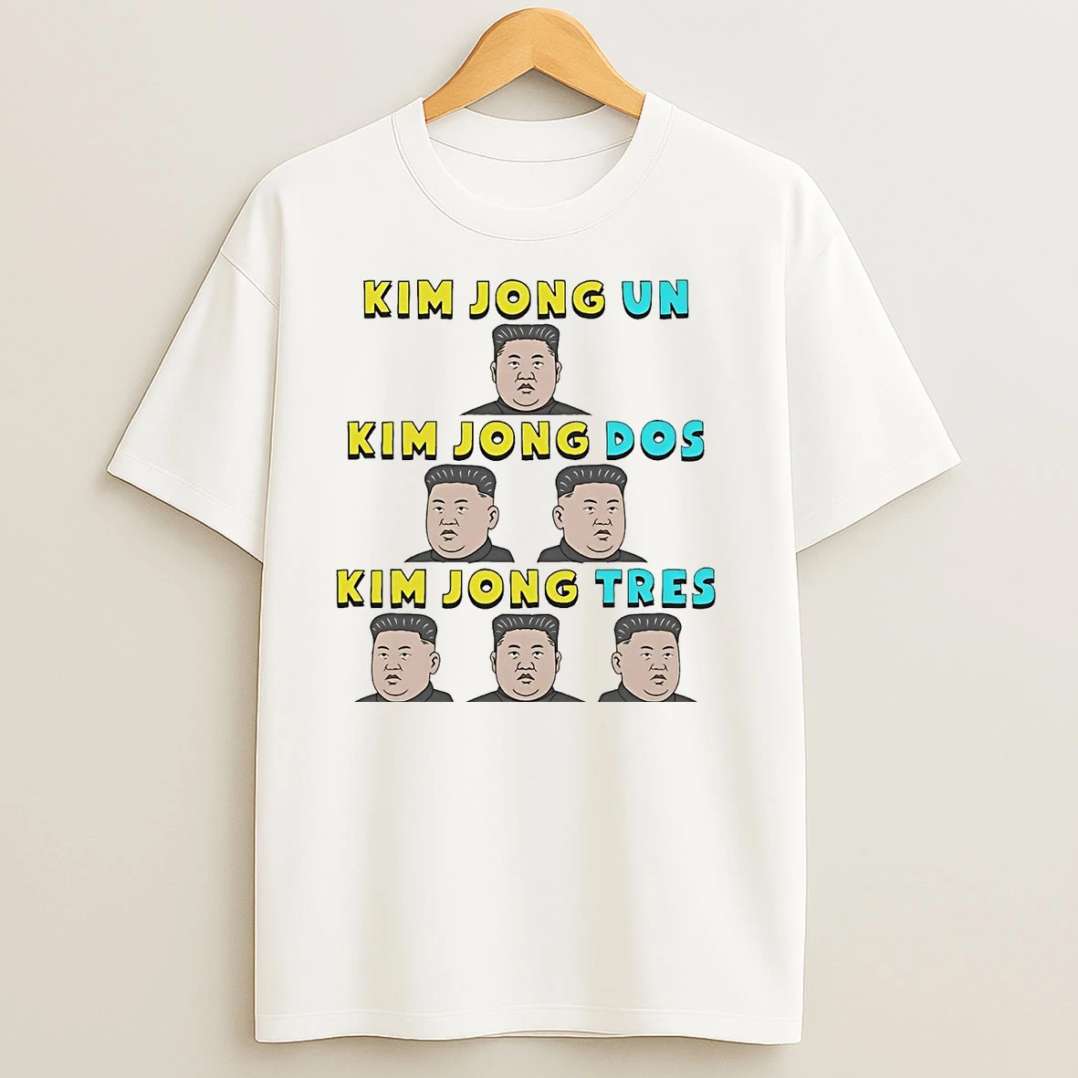 Kim Jong Un Dos Tres T Shirts