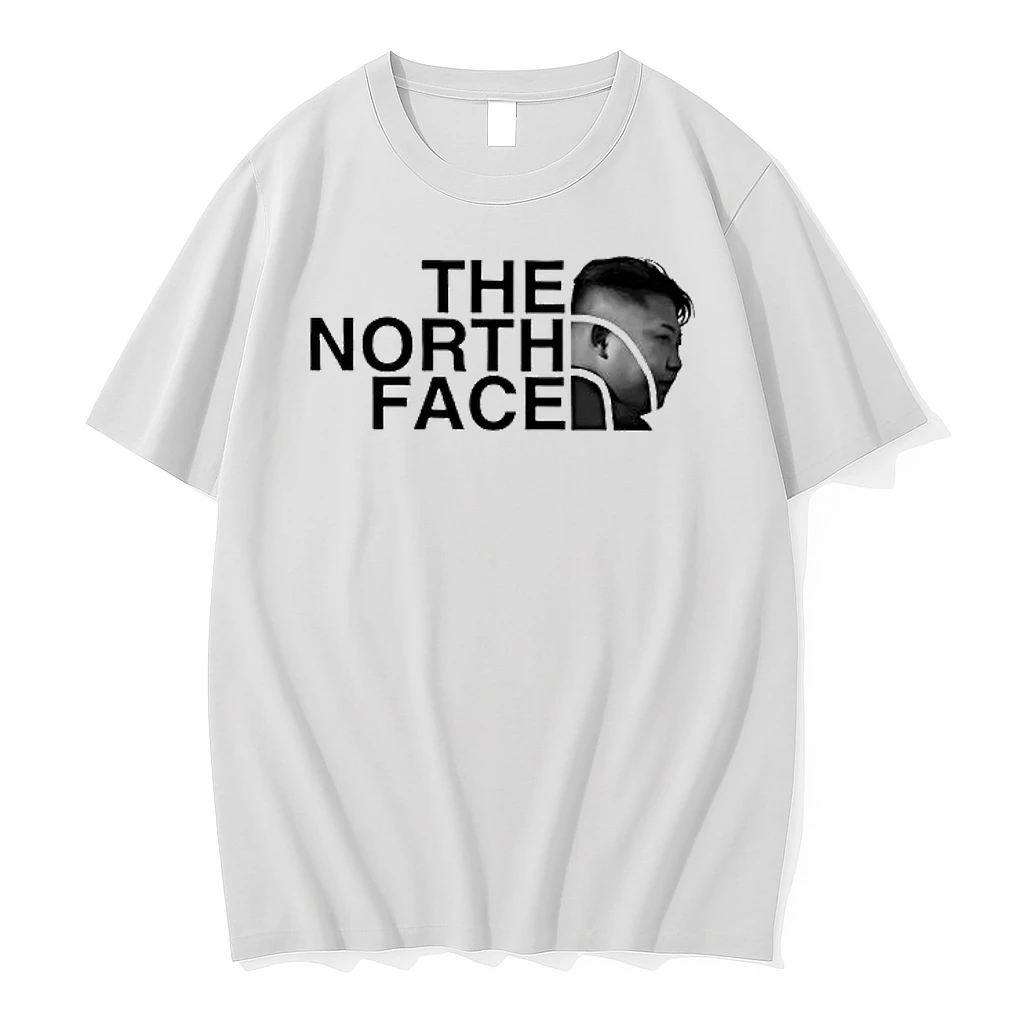 Kim X The North Face Design Logo Shirts