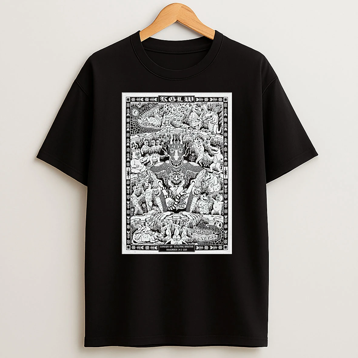 King Gizzard And The Lizard Wizard November 1 2025 London Tour Shirts