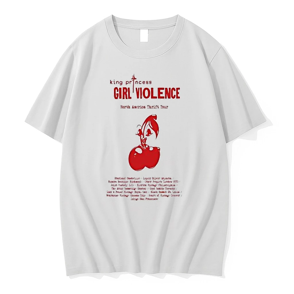 King Princess North America Thrift Tour 2025 Shirts
