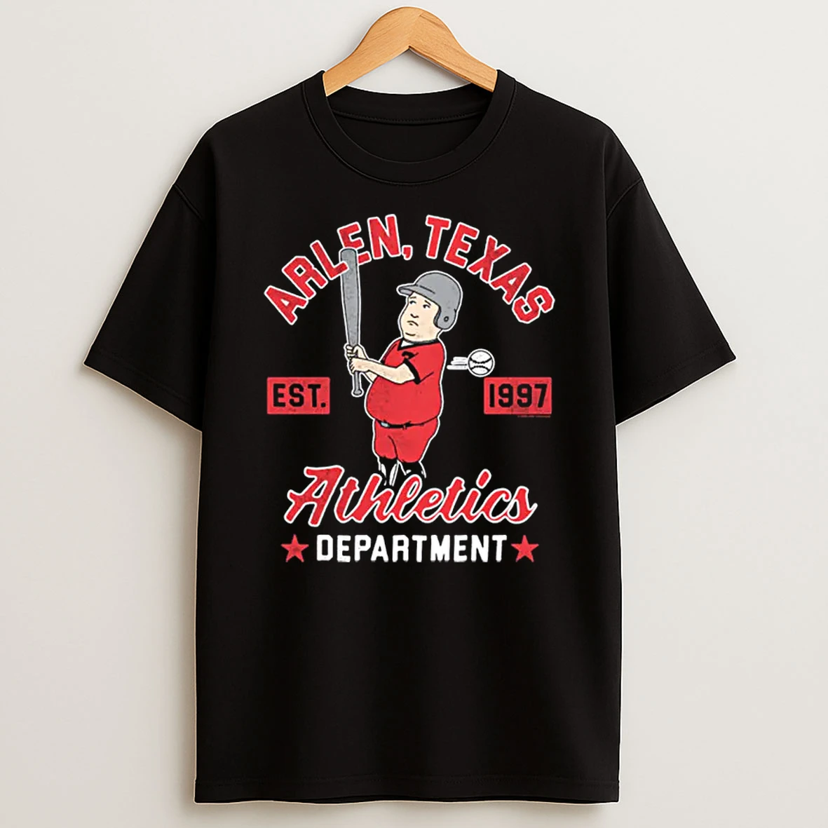 King Of The Hill Arlen Texas Athletics Department Cartoon Shirts