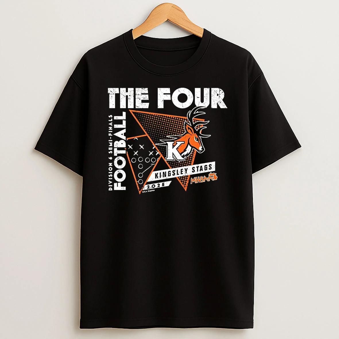 Kingsley Stags 2025 D6 Semifinals The Four Shirts