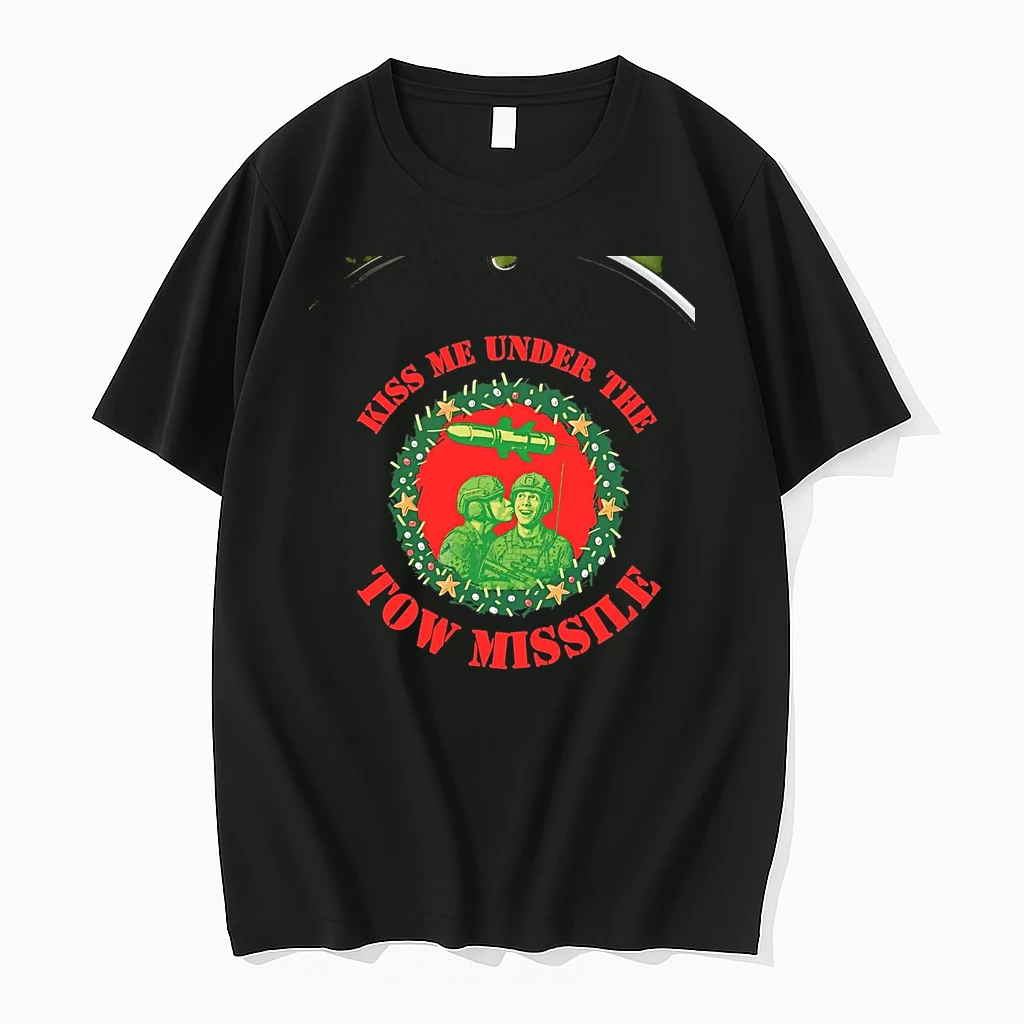Kiss Me Under The Bgm 71 Tow Missile Christmas Chriast Shirts