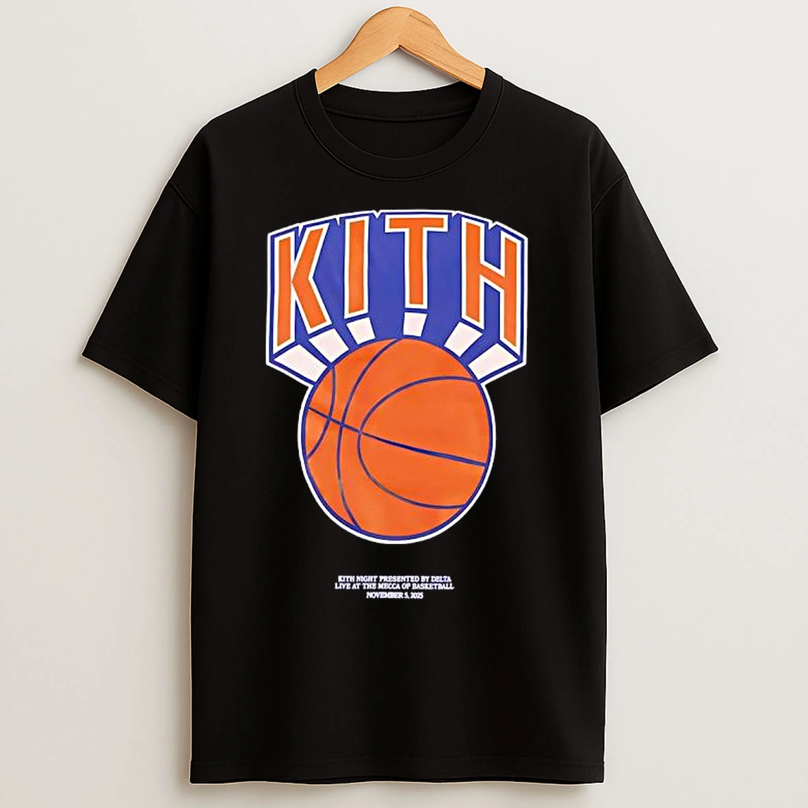 Kith For The New York Knicks Retro Ny Nelson Baseball T Shirts