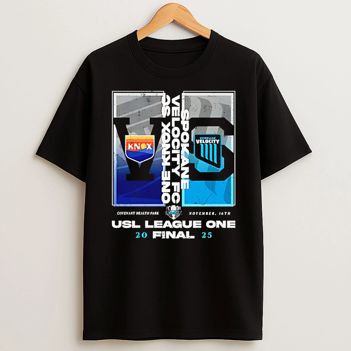 Knoxville Sc Vs Spokane Velocity Fc 2025 Usl League One Final Match Up One Shirts
