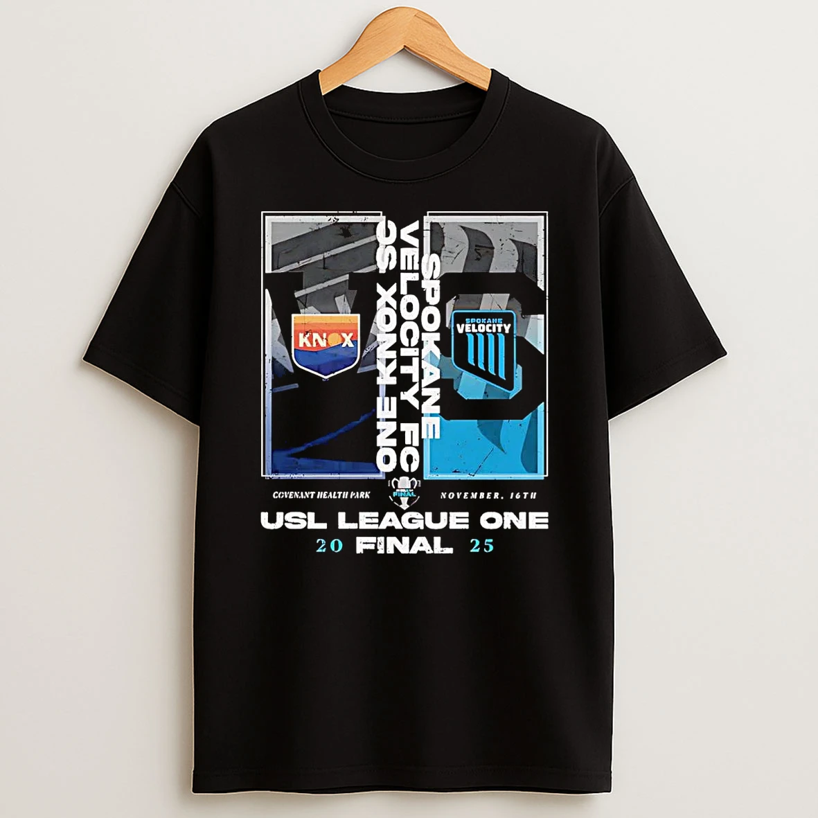 Knoxville Sc Vs Spokane Velocity Fc 2025 Usl League One Final Shirts