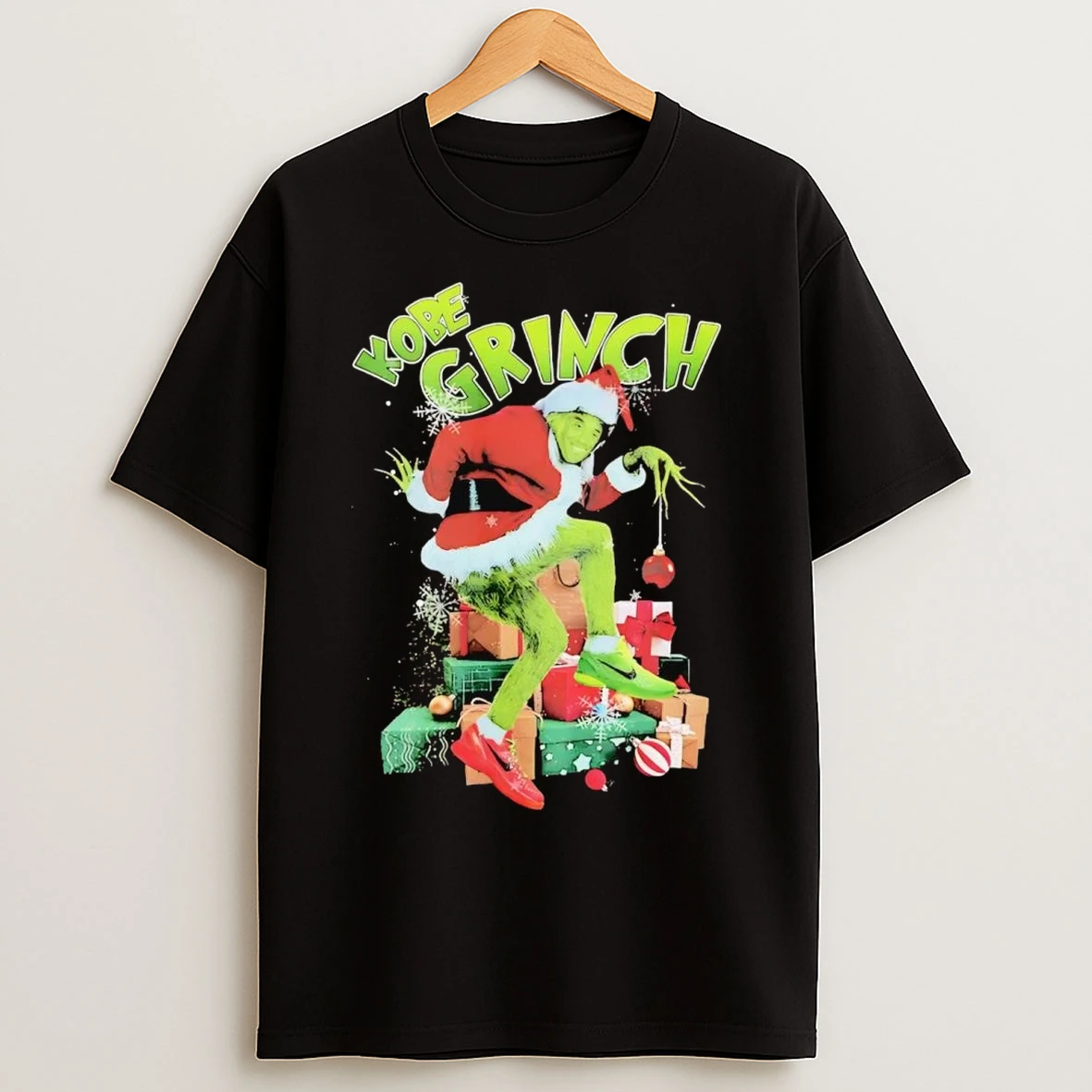 Kobe Bryant Grinch Christmas T Shirts
