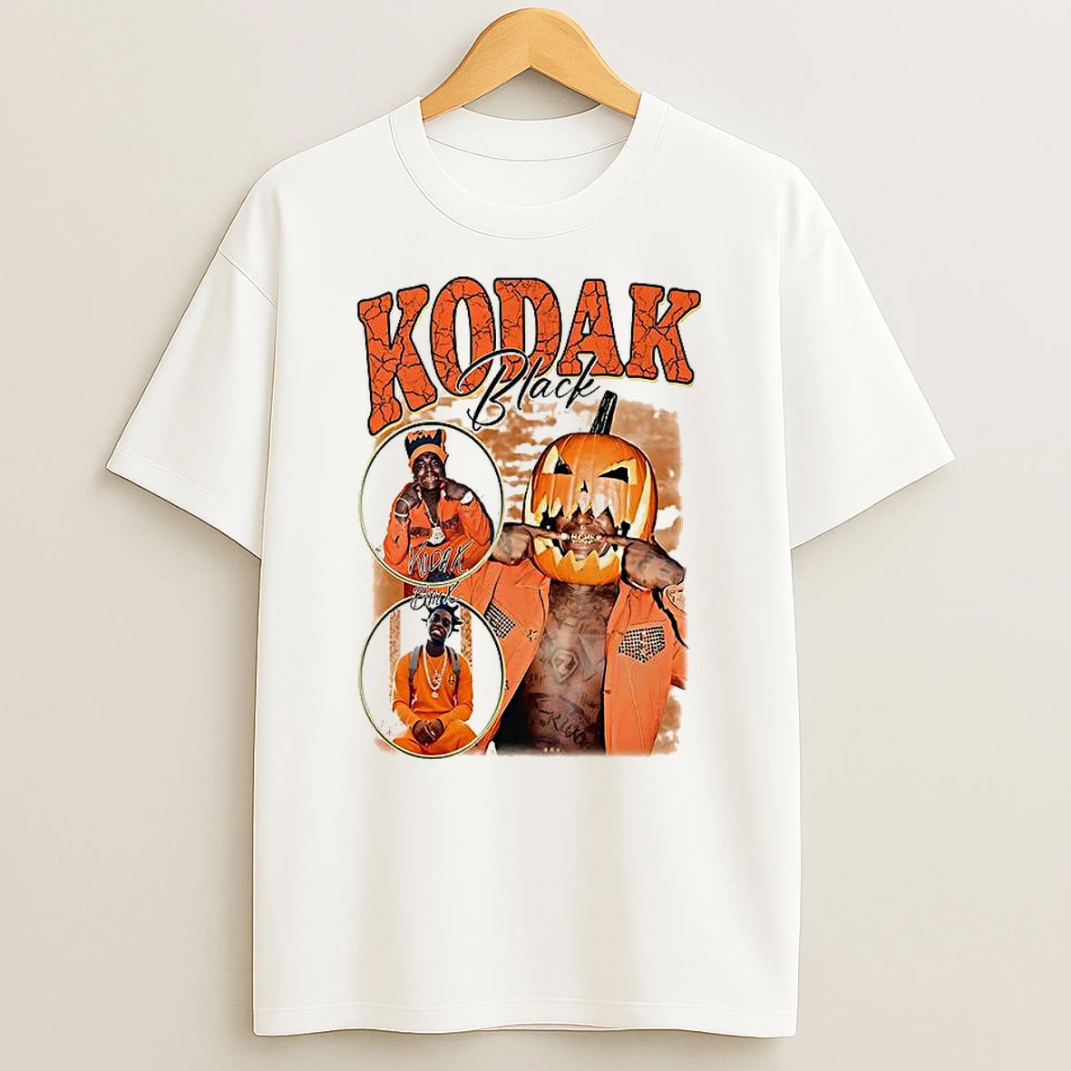 Kodak Pumpkin Head Graphic Halloween Shirts